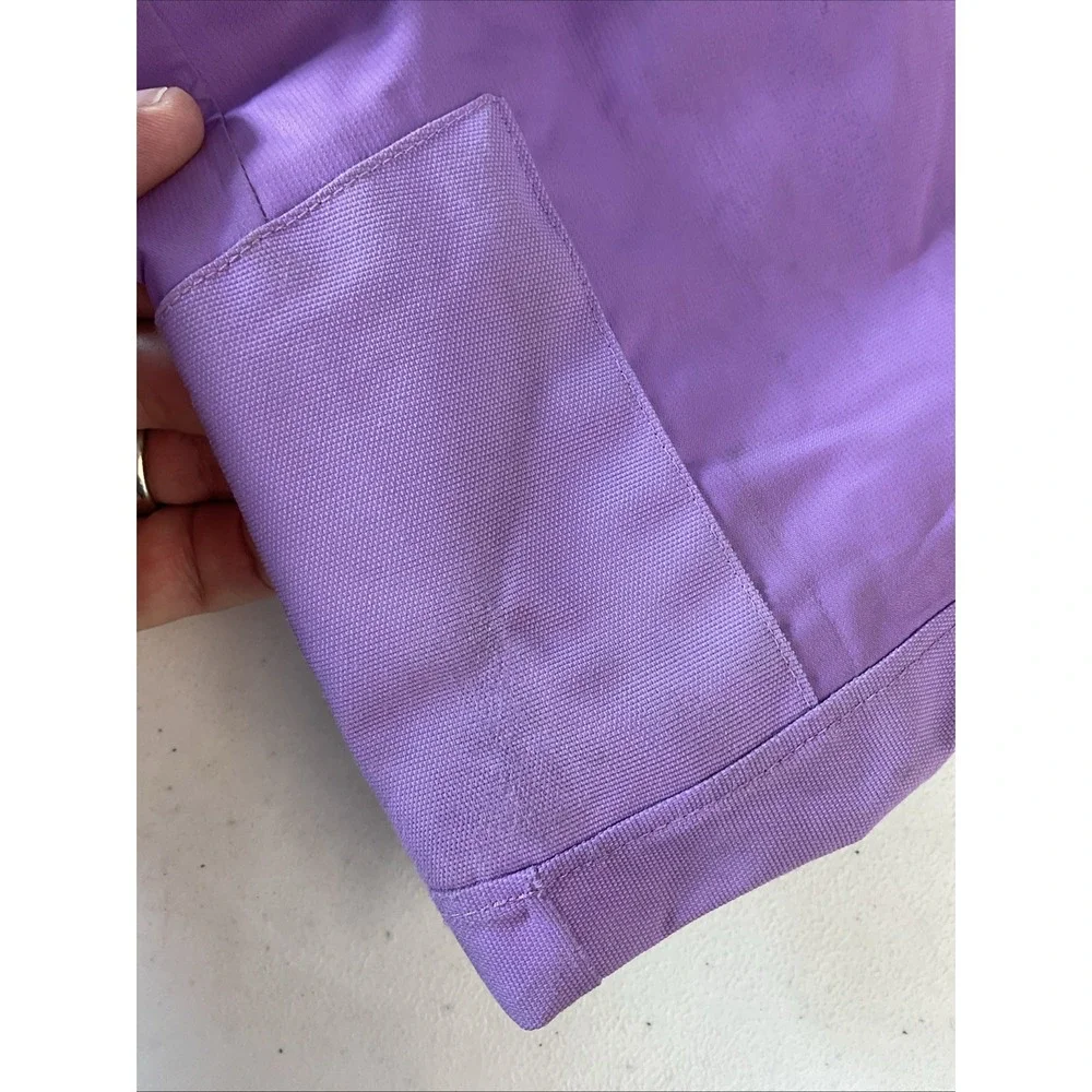The North Face Snow Pants Girls Small 7/8 Purple DryVent‎ EZ Grow Insulated Ski